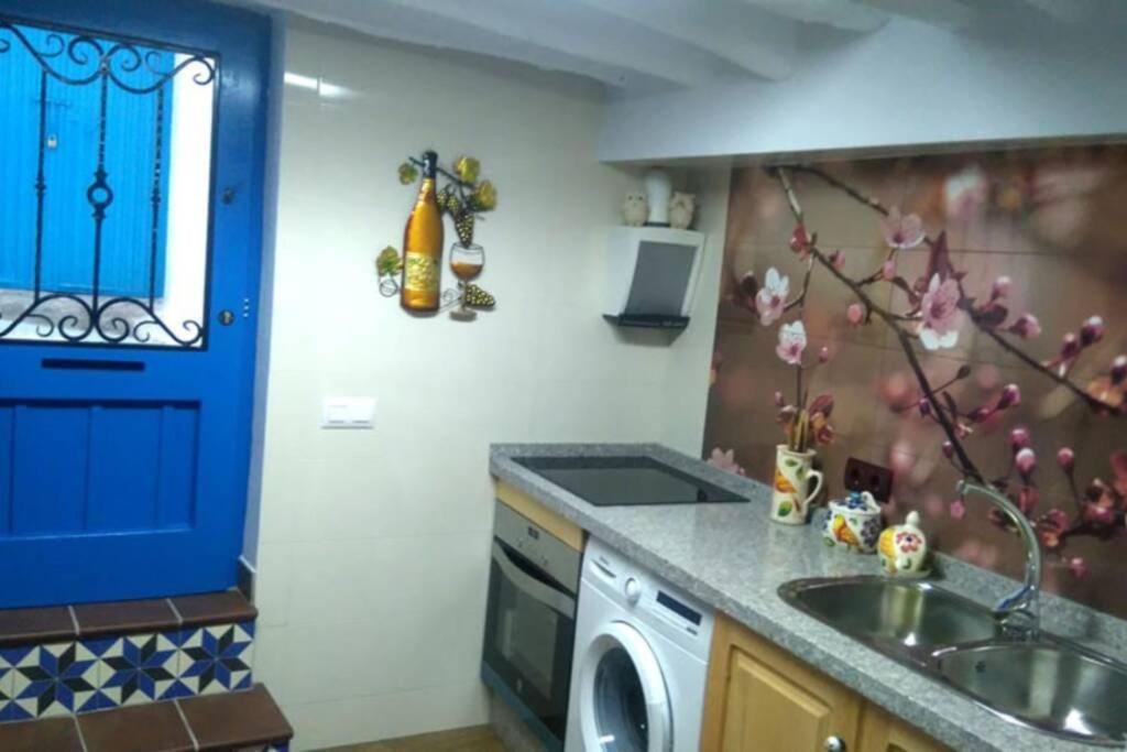 La Casita Azul,Apartamento Encantador Frigiliana Exteriér fotografie